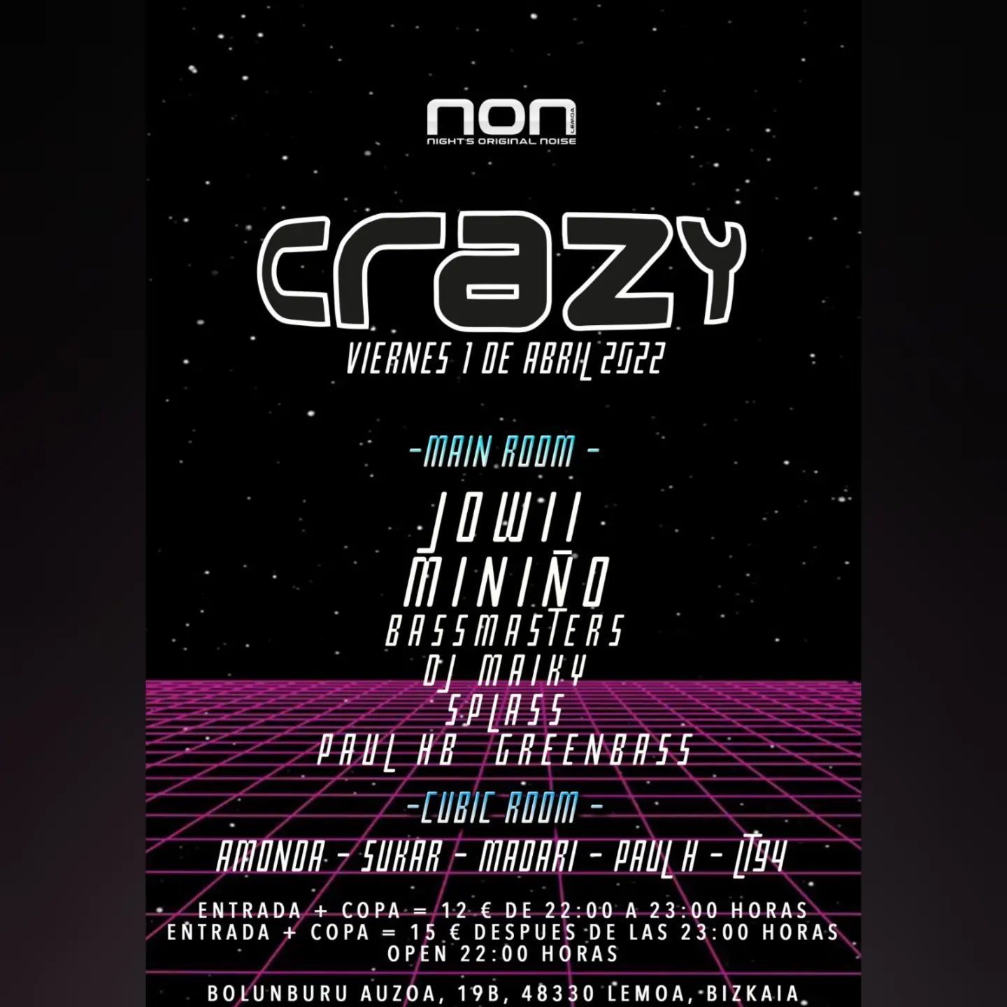 Crazy, 1 abr 2022