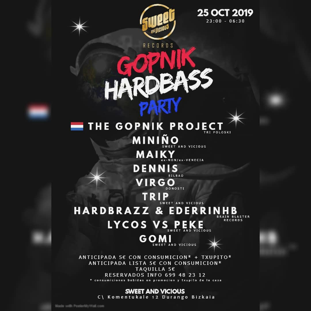 Gopnik Hardbass Party, 25 oct 2019